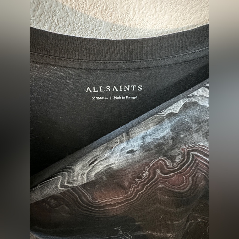 ❤️ Allsaints Crop Mineral Tee | Sz XS - Picture 5 of 8